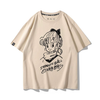男女兼用 プリント カジュアル Tシャツ F-13473