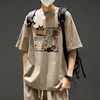 No.1 人気商品 プリント 半袖 カジュアル Tシャツ F-50059