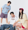 コーデの主役に！男女兼用 プリント 半袖 カジュアル Tシャツ F-50061