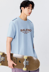 コーデの主役に！男女兼用 プリント 半袖 カジュアル Tシャツ F-50061
