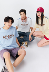 コーデの主役に！男女兼用 プリント 半袖 カジュアル Tシャツ F-50061