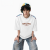 コーデの主役に！男女兼用 プリント 半袖 カジュアル Tシャツ F-50061