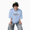 コーデの主役に！男女兼用 プリント 半袖 カジュアル Tシャツ F-50061