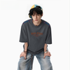 コーデの主役に！男女兼用 プリント 半袖 カジュアル Tシャツ F-50061