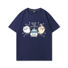 男女兼用 プリント 半袖 カジュアル Tシャツ F-13480