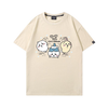 男女兼用 プリント 半袖 カジュアル Tシャツ F-13480