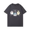 男女兼用 プリント 半袖 カジュアル Tシャツ F-13480