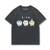 男女兼用 かわいい プリント 半袖 カジュアル Tシャツ F-13482