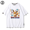 今季人気 男女兼用 プリント 半袖 カジュアル Tシャツ F-13516