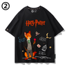 人気高い 男女兼用 カップル プリント 半袖 Tシャツ F-13519