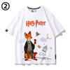 人気高い 男女兼用 カップル プリント 半袖 Tシャツ F-13519