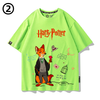 人気高い 男女兼用 カップル プリント 半袖 Tシャツ F-13519