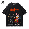 人気高い 男女兼用 カップル プリント 半袖 Tシャツ F-13519