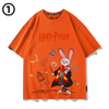 人気高い 男女兼用 カップル プリント 半袖 Tシャツ F-13519