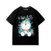 男女兼用 人気高い プリント カジュアル 半袖 Tシャツ F-13524