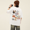 男女兼用 存在感抜群 カジュアル プリント 半袖 Tシャツ F-13528