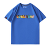 男女兼用 カジュアル プリント 半袖 Tシャツ F-13588