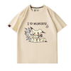 男女兼用 プリント カジュアル 半袖 Tシャツ F-13590