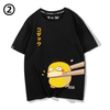 男女兼用 2タイプ カジュアル プリント 半袖 Tシャツ F-13596