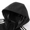 男女兼用 防風 フード付き ジップアップ ジャケット U-13575