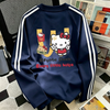 大人可愛い キャラクター サイドライン スウェット U-13604