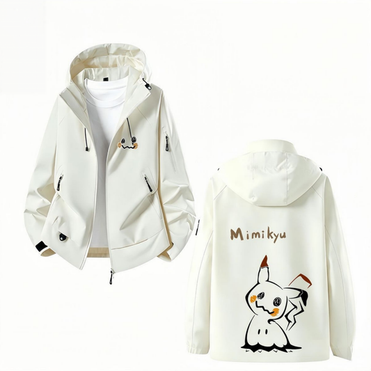 防風仕様 秋冬服 防寒  撥水加工 男女兼用 マウンテンパーカー U-13608
