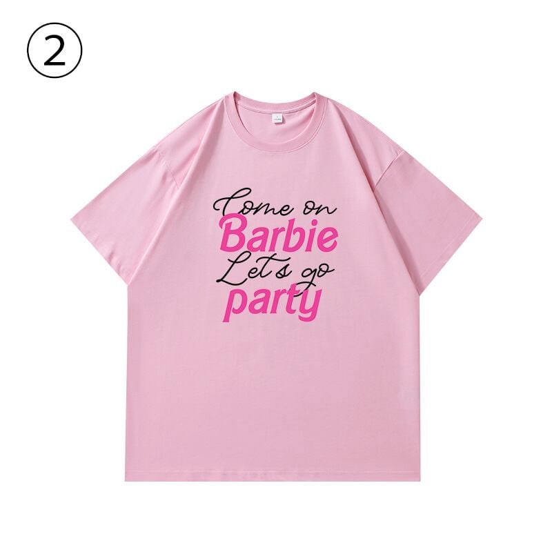 絶対流行 カジュアル 早い者勝ち ルーズ プリント全3色 2種選択可 男女兼用 半袖Tシャツ<U-9030>