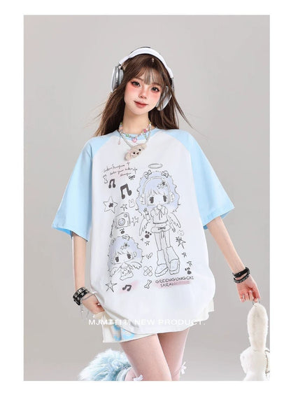 絶対欲しい 売れ筋 話題沸騰中 絶対流行 早い者勝ち カジュアル 2色選択 Tシャツ<U-11278>