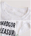 美人度アップ 透かし彫り レース ルーズ 半袖 Tシャツ ＜U-8671＞