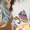 大人可愛い ゆったり 刺?ロゴ パーカ 全4色トップス＜U-4811＞