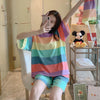 主役級 半袖 全４色 Tシャツ ショートパンツ セットアップ ＜U-11621＞