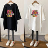 人気商品再入荷 アバンギャルド 上品 レース プリント全2色 半袖Tシャツ<U-9024>