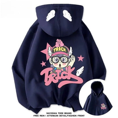 【春新作】【人気商品再入荷】大活躍 ファッション カジュアル キュート 男女兼用 パーカー <U-6881>