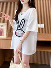 キュート 好感度UP 海外トレンド カジュアル 全4色 半袖 Tシャツ ＜U-11097＞