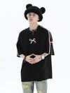 話題沸騰中 着回し力抜群 人気上昇中 カジュアル 全4色 カップル 半袖Tシャツ<U-9164>