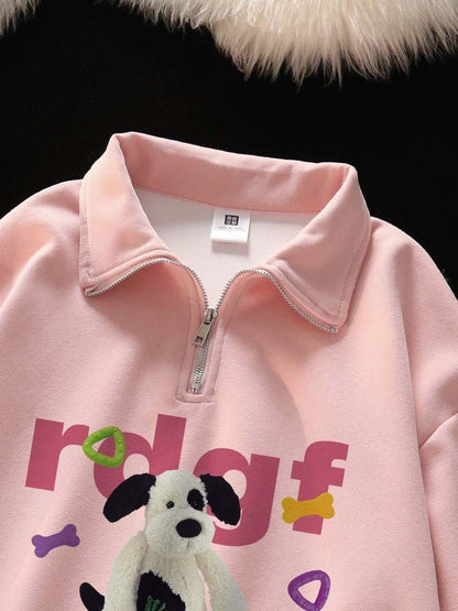 【裹起毛】好感度UP sweet系可愛い オシャレデザイン パーカー<U-10334>