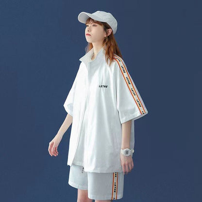 着回し力抜群 カジュアル 絶対流行 半袖Ｔシャツⅹパンツセット<U-8191>