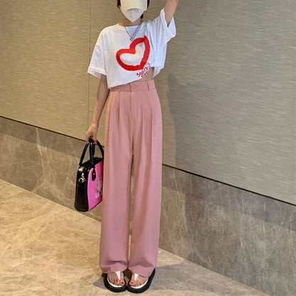 オシャレ度満点 3色選択可 好感度満載 無地 パンツ ボトムス＜U-3081＞