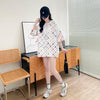 着回し力抜群 カジュアル 個性派 ゆったりトップス 半袖Tシャツ 全2色＜U-8263＞