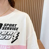 おすすめ 早い者勝ち 絶対流行 カジュアル 2色選択 Tシャツ<U-11582>