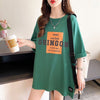 美人度アップ プリント ファッション Tシャツ カットソー＜U-3371＞