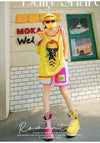 軽い生地が夏にぴったり！ ノースリーブ プリント全2色 Tシャツ カットソー＜U-11359＞