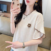 美人度アップ スウィート キュート 5色選択 半袖Tシャツ＜U-8578＞