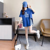 今季マストバイ タイルアップ ファッション感満々 プリント 4色選択 半袖Tシャツ＜U-9245＞