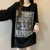 超人気 アバンギャルド 絶対流行 レース プリント全2色 半袖Tシャツ<U-8798>
