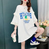 コットンレーストリム半袖Tシャツ<U-3028>