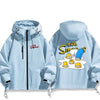 【春新作】好感度UP  撥水加工 バックビッグロゴ 男女兼用 3色展開 マウンテンパーカー U-12704
