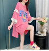 コットンレーストリム半袖Tシャツ<U-3028>