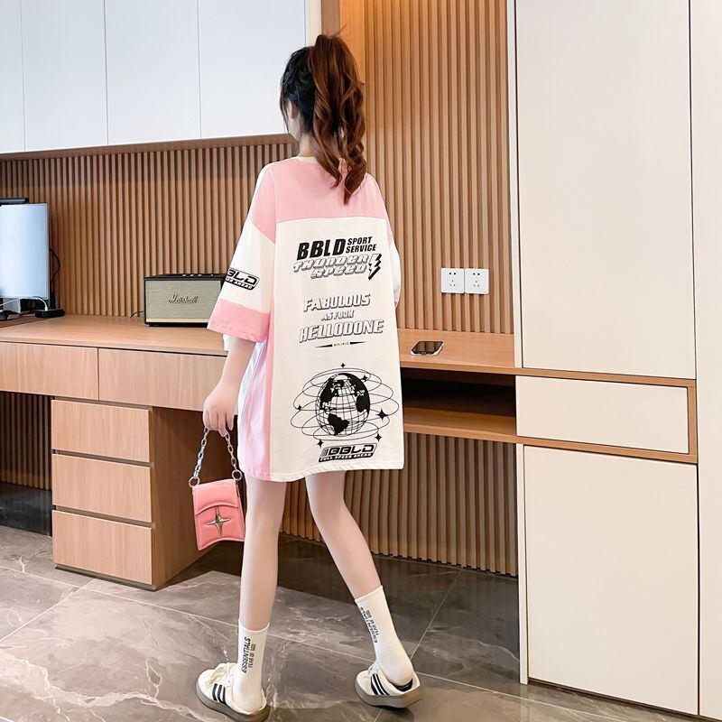 おすすめ 早い者勝ち 絶対流行 カジュアル 2色選択 Tシャツ<U-11582>