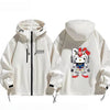 【春新作】激安販売中   撥水加工 プリントロゴ 3色展開 男女兼用 マウンテンパーカーU-12594